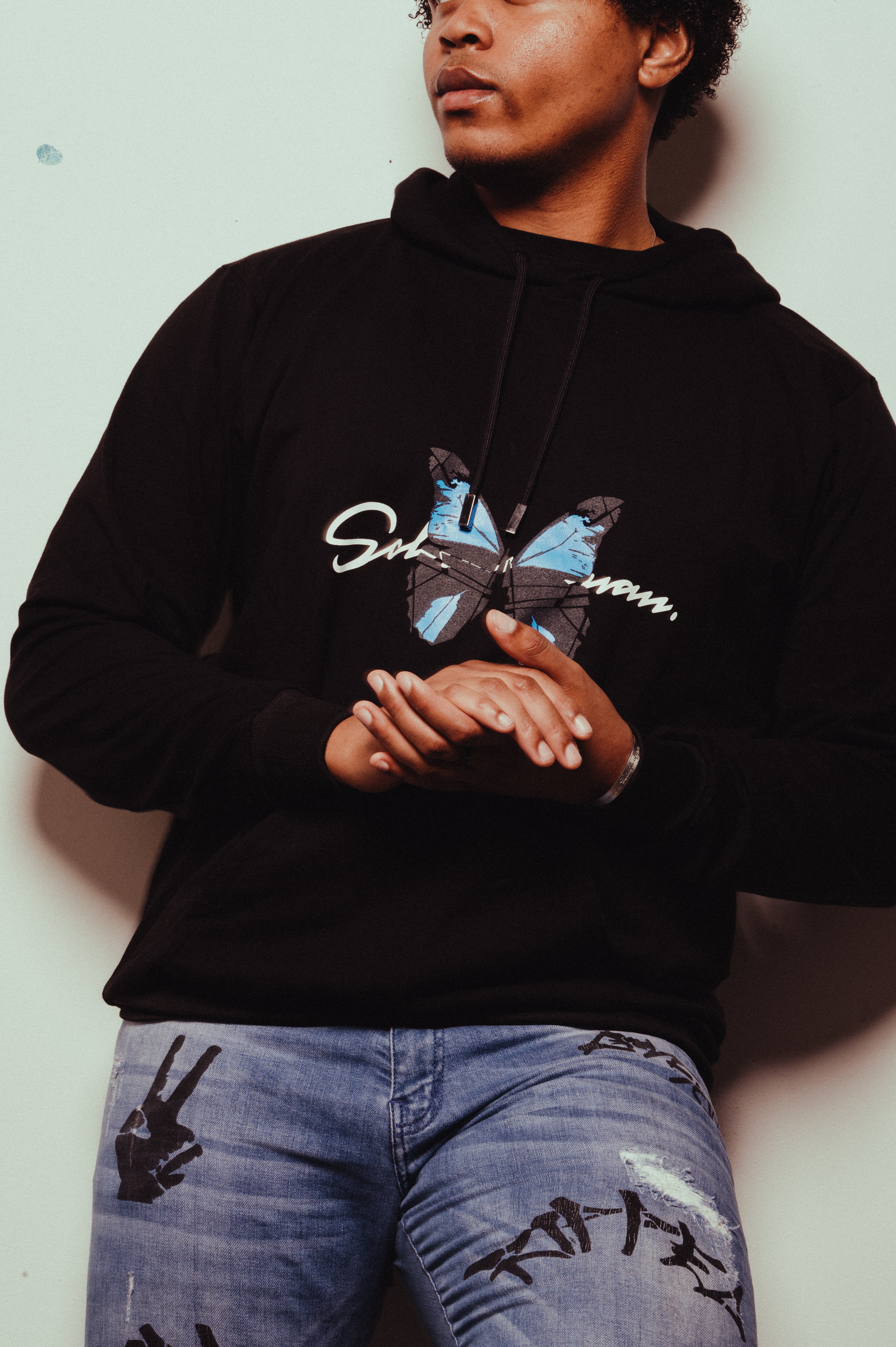 Shattered Butterfly Hoodie